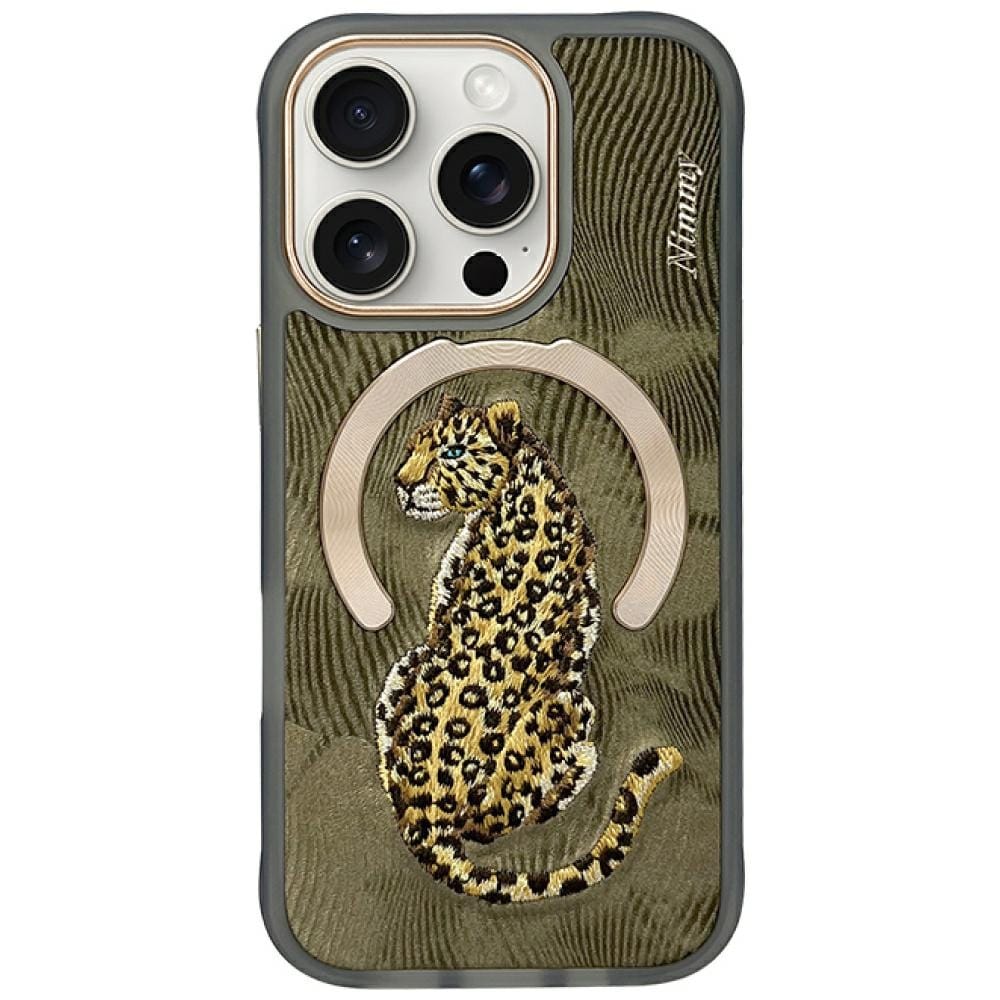 Nimmy Magnetic Fantasy Animal MagSafe-etui til iPhone 16 Pro - Guld