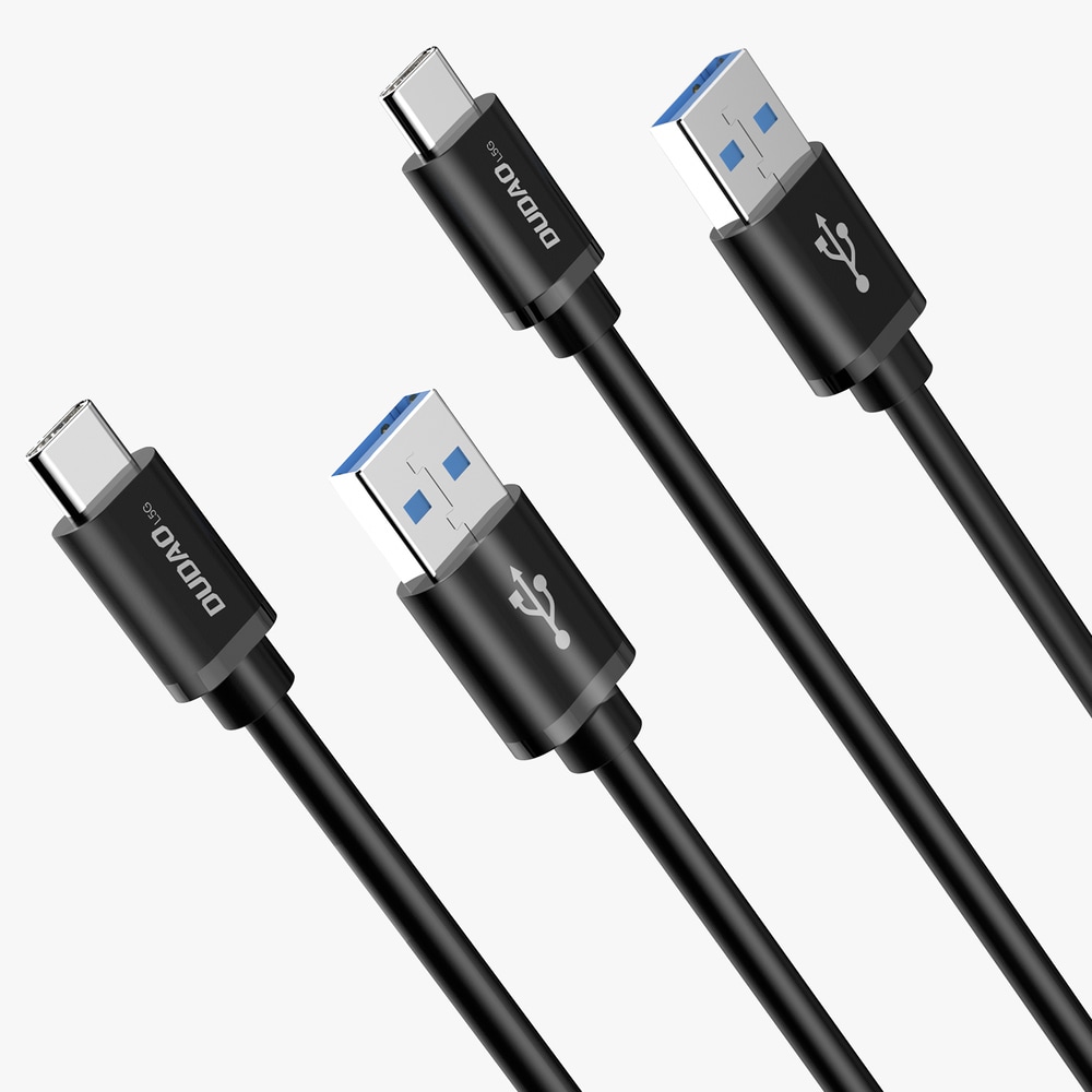Dudao kabel USB-kabel - USB Type C Super Fast Charge 1 m sort (L5G-Black)