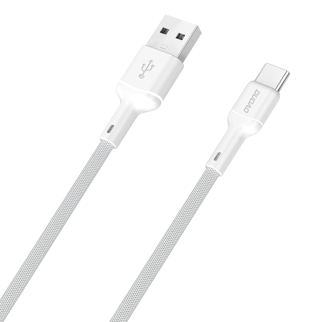 Dudao L9T 5A USB-A - USB-C kabel 1m - Hvid