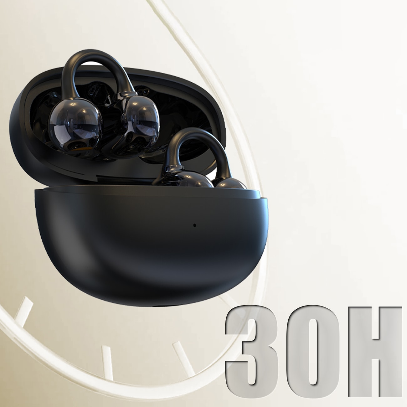 Dudao U20 TWS trådløse Bluetooth-hovedtelefoner - sort