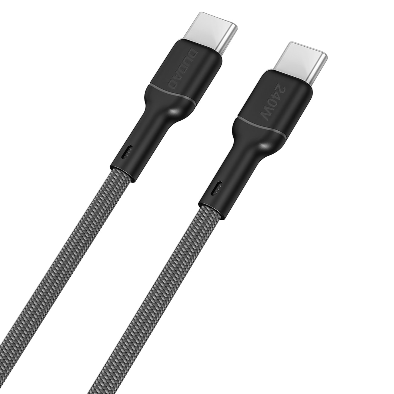 Dudao L9C Max 240W PD USB-C - USB-C-kabel 1,2 m - Sort