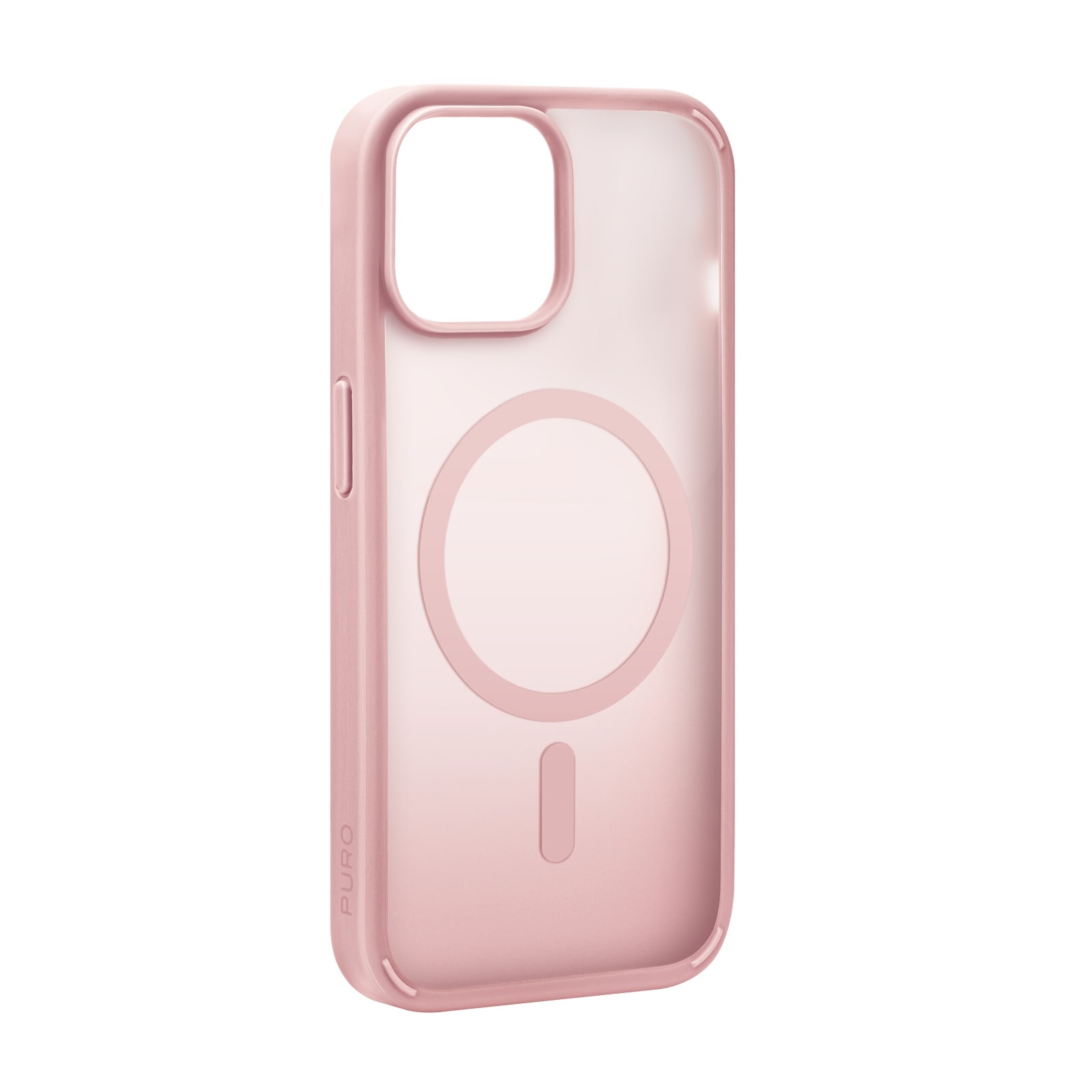 Puro Gradient MagSafe silikoneetui til iPhone 15 - Pink