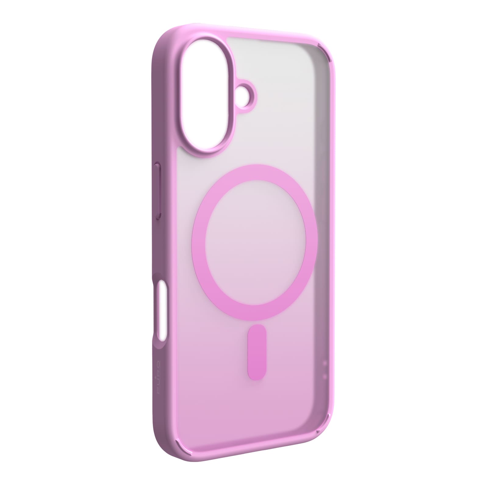Puro Gradient MagSafe silikoneetui til iPhone 16 - Pink