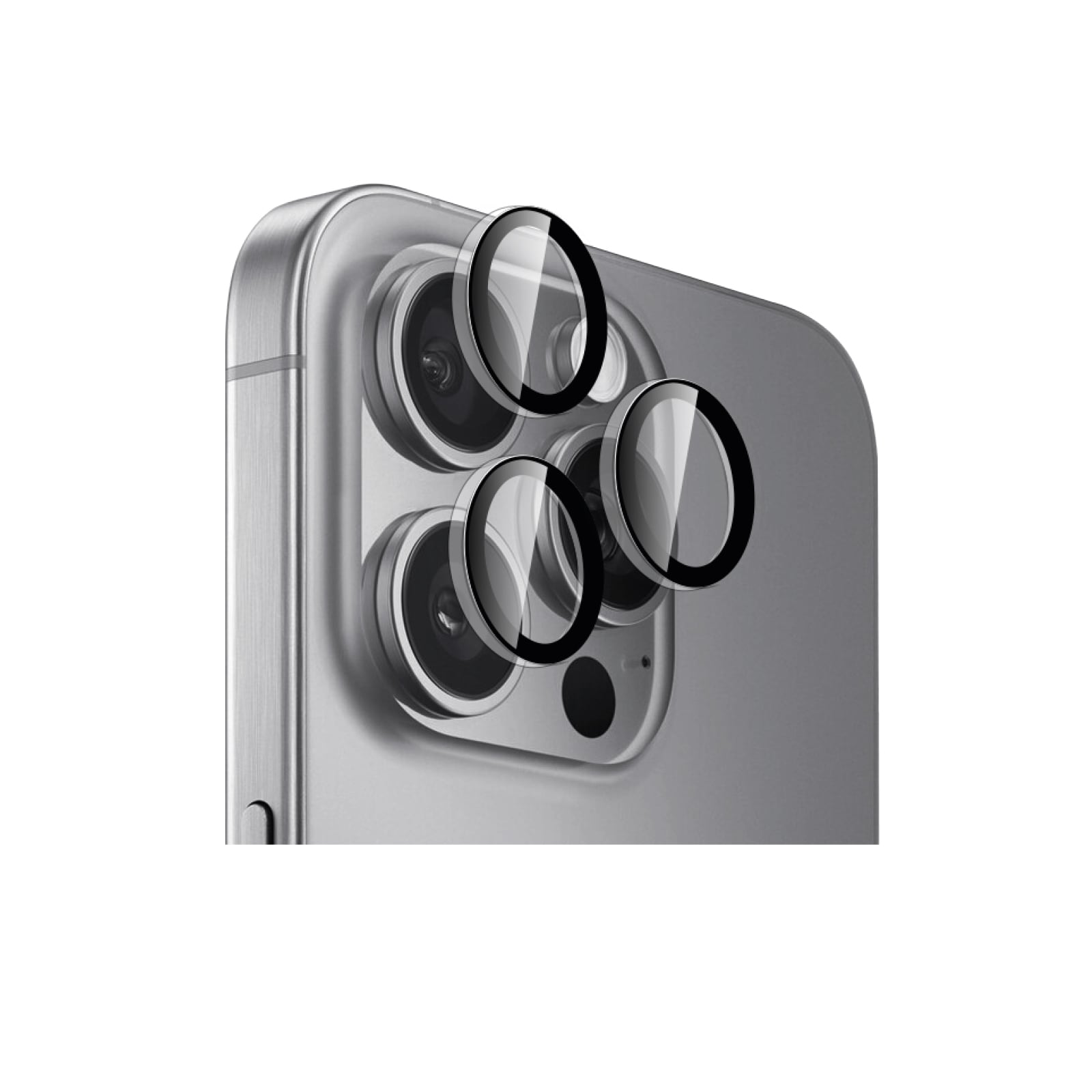 Puro Individual Camera Lens hærdet glas til iPhone 16 Pro / iPhone 16 Pro Max kameraobjektiver