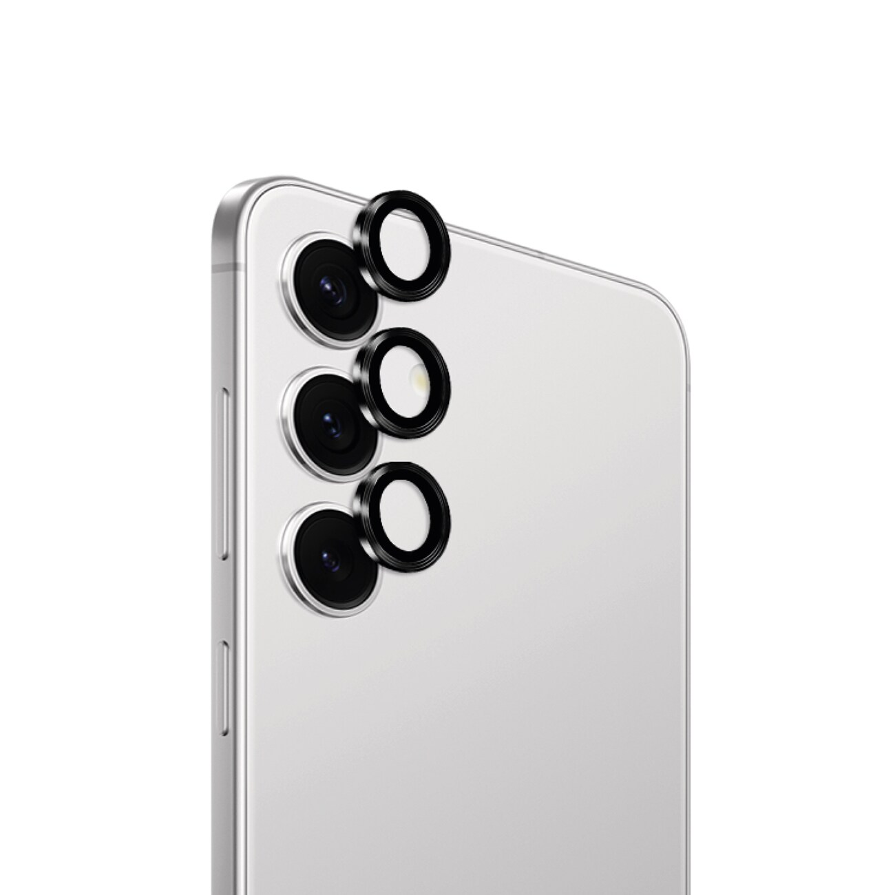 Puro enkelt kameralinse hærdet glas til Samsung Galaxy S25 kameralinser