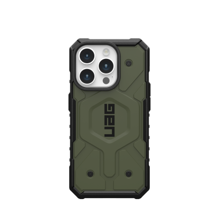 UAG Pathfinder MagSafe-etui til iPhone 15 Pro - grøn