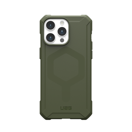 UAG Essential Armor MagSafe-etui til iPhone 15 Pro Max - grøn