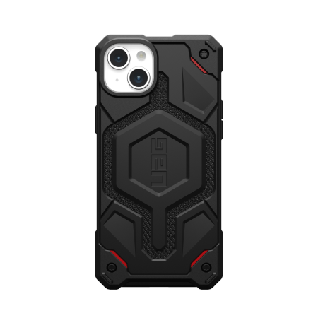 UAG Monarch Pro-etui med MagSafe til iPhone 15 Plus - sort kevlar
