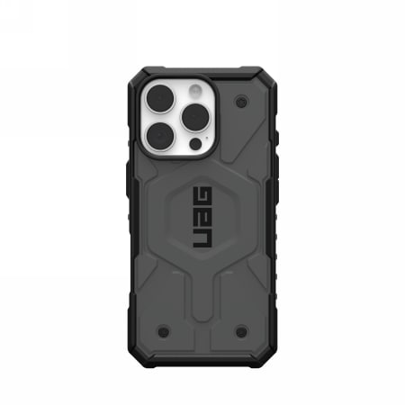 UAG Pathfinder Magsafe-etui til iPhone 16 Pro - sølv