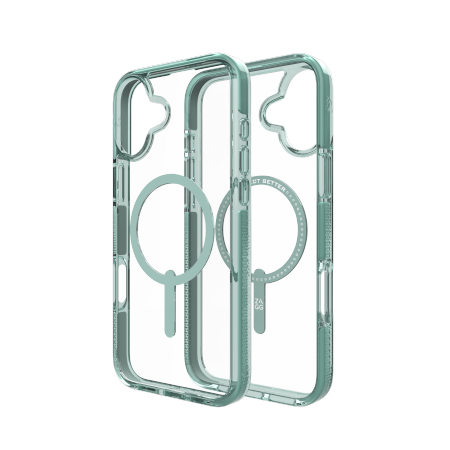ZAGG Santa Cruz Snap MagSafe iPhone 16 Plus-etui - Grøn