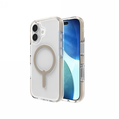 ZAGG Santa Cruz Snap MagSafe-etui til iPhone 17 - titanium