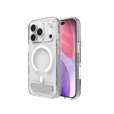 ZAGG Crystal Palace Snap KS MagSafe-etui til iPhone 17 Pro - Klar