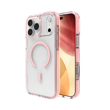 ZAGG Santa Cruz Snap MagSafe-etui til iPhone 17 Pro Max - Pink