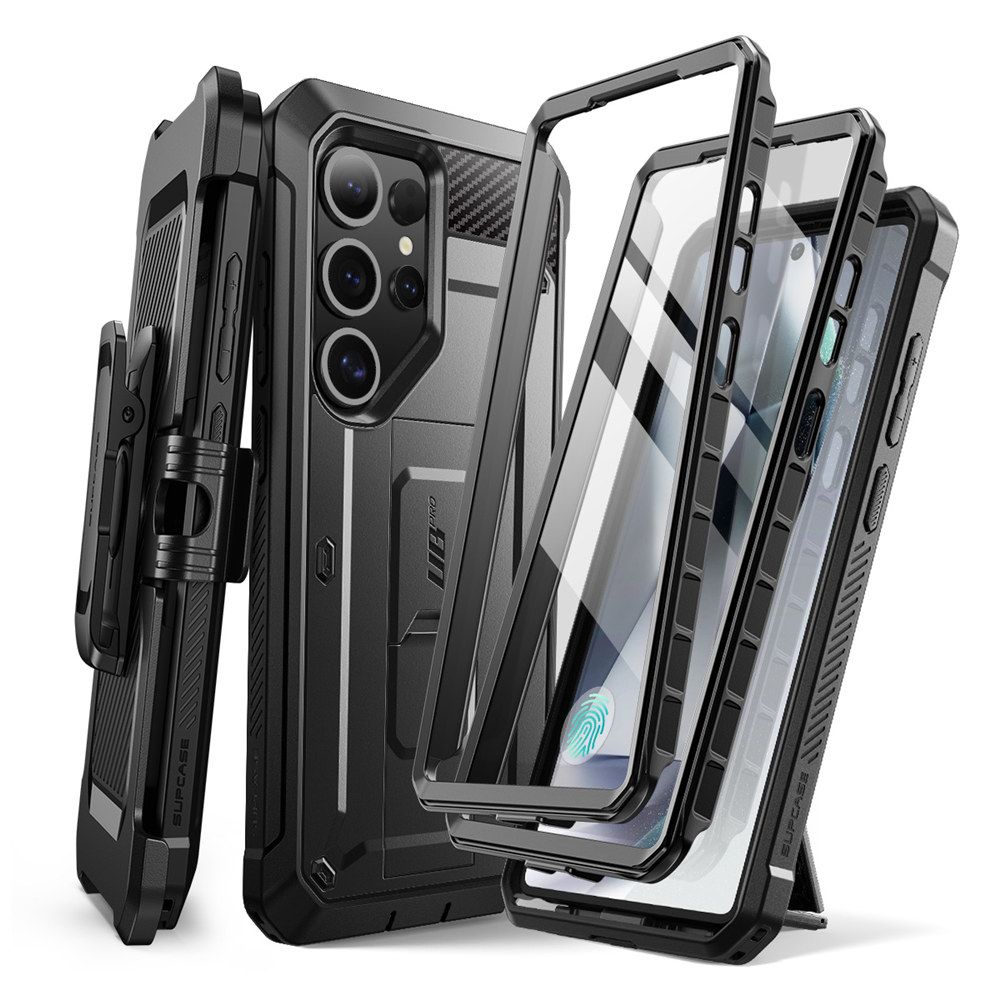Supcase Unicorn Beetle Pro-etui til Samsung Galaxy S25 Ultra - Sort