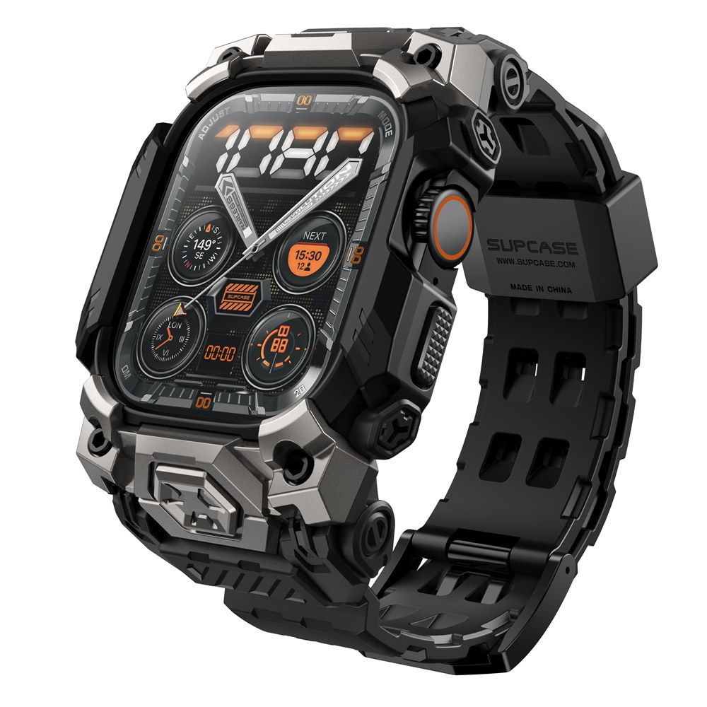 Supcase Unicorn Beetle Ore-etui til Apple Watch Ultra 1 / 2 49mm - Sort