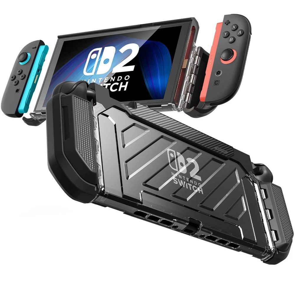 Supcase Unicorn Beetle Pro-etui til Nintendo Switch 2 - Sort