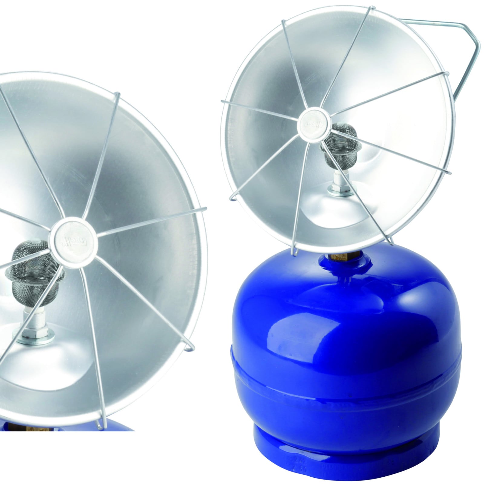 ARDENT gasradiatorvarmer til en PB LPG-gasflaske