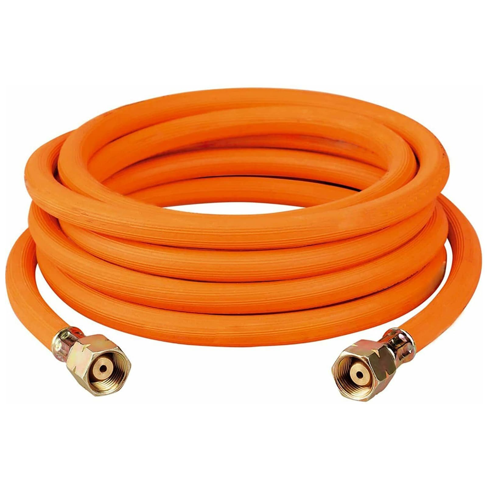 Slange til tilslutning af en gasflaske, 2 x G3/8"L-stik - 5 m