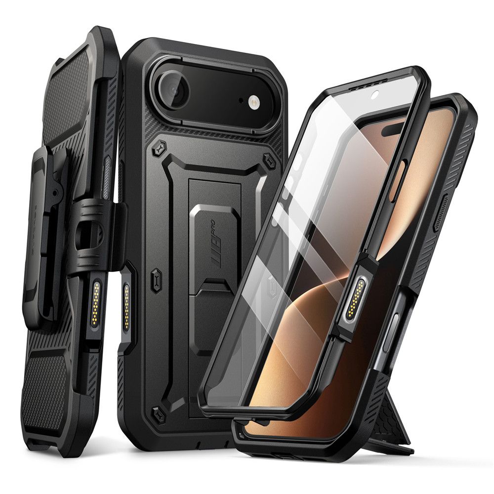 Supcase UB Pro-etui til iPhone 17 Air - Sort