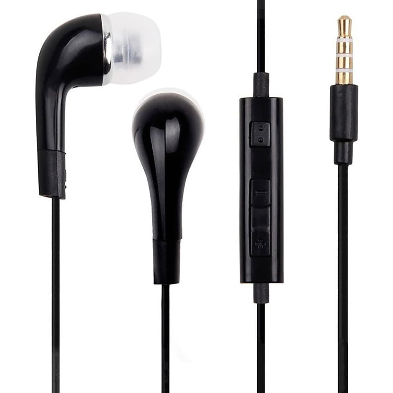 Samsung EHS64AVFBE Wired Headphones 3.5mm Stereo Hi-Fi (Bulk - Replacement Packaging) - Sort