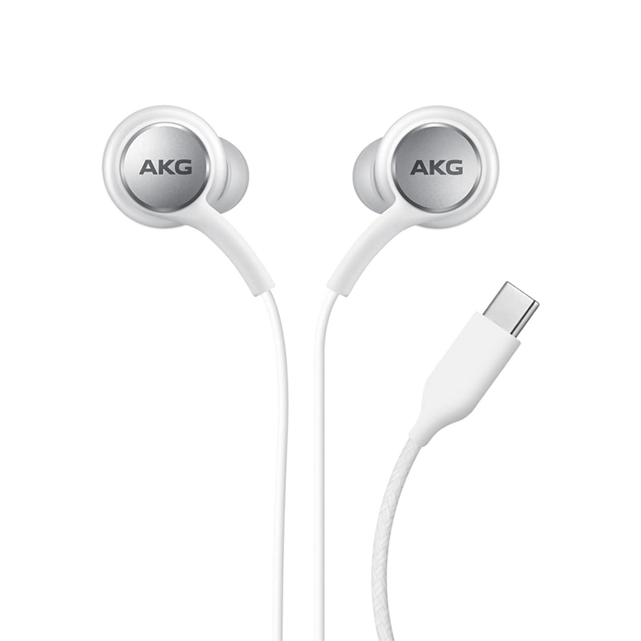 Samsung EO-IC100BWE USB-C Stereo Hi-Fi Wired Headphones (OOB Bulk - Udskiftningsemballage) - Hvid