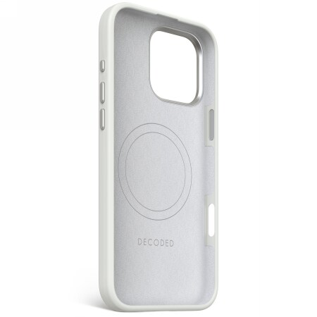 Decoded AntiMicrobial Silicone Backcover med MagSafe til iPhone 16 Pro Max - Grå