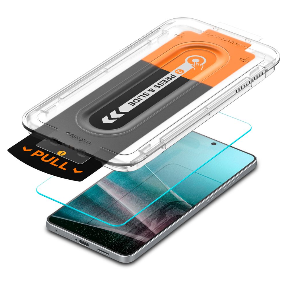 Spigen Glas.TR "Ez Fit" Pro hærdet glas til Samsung Galaxy S25 Edge
