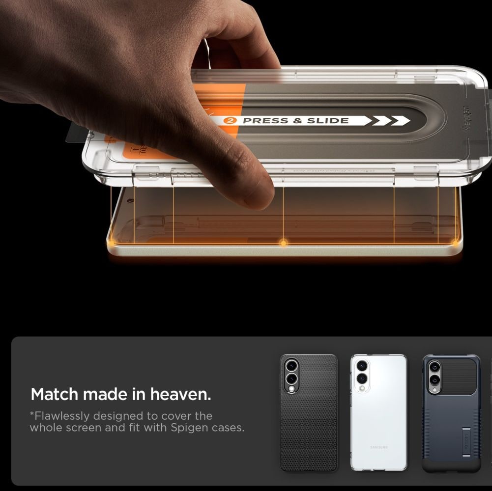 Spigen Glas.TR "Ez Fit" Pro hærdet glas til Samsung Galaxy S25 Edge