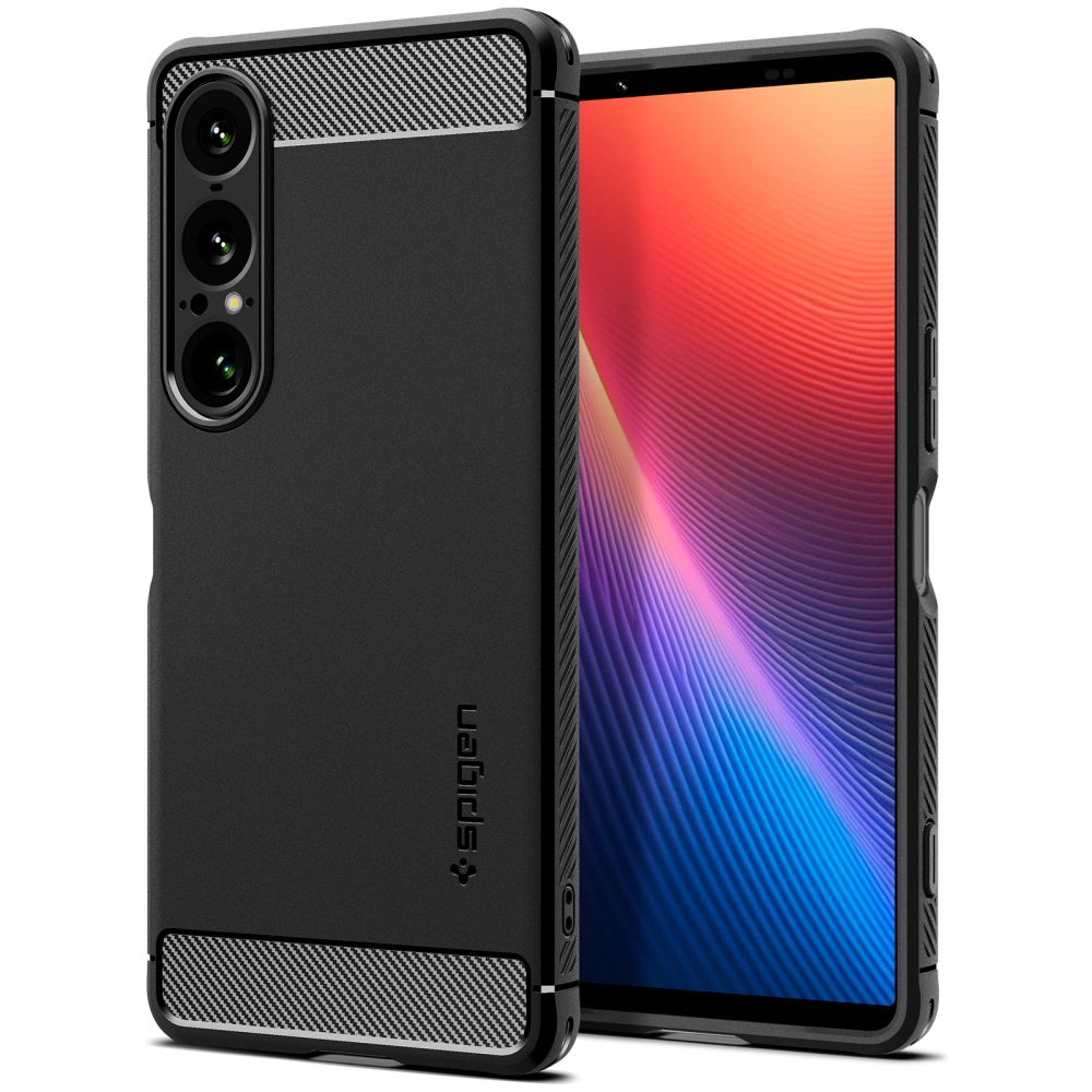Spigen Robust panseretui til Sony Xperia 1 VII - mat sort