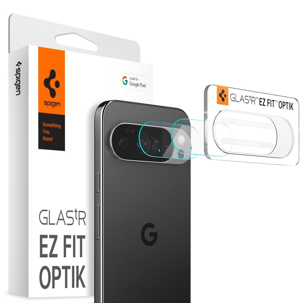 Spigen Optik Glas.tR Camera Cover 2-pack til Google Pixel 10 Pro