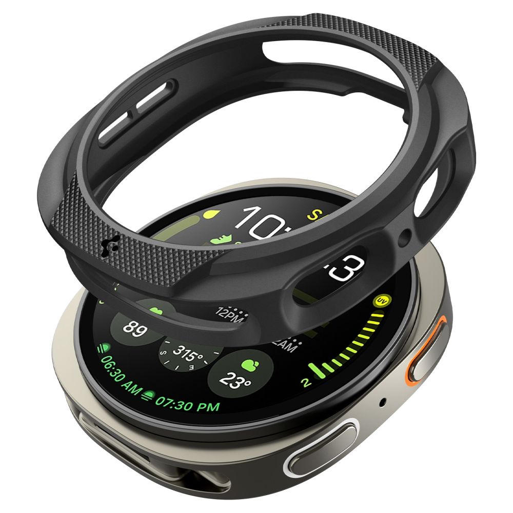 Spigen Liquid Air-etui til Samsung Galaxy Watch 8 44mm - mat sort