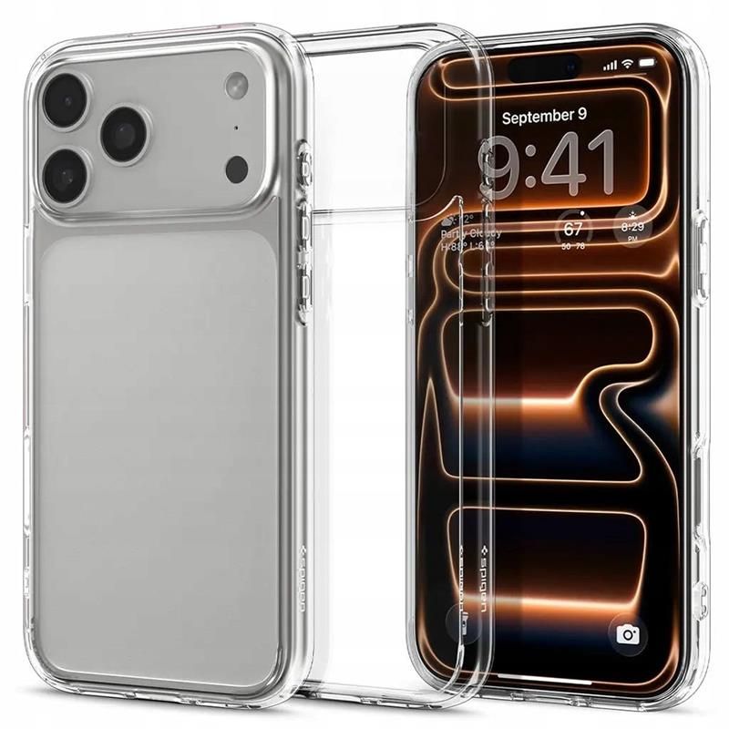 Spigen Ultra Hybrid-etui til iPhone 17 Pro Max - Transparent