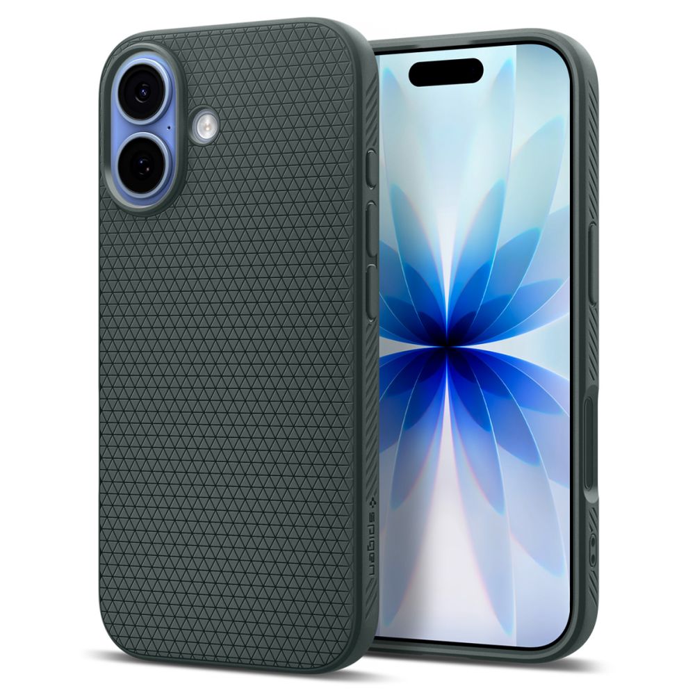 Spigen Liquid Air-taske til iPhone 17 - Grøn