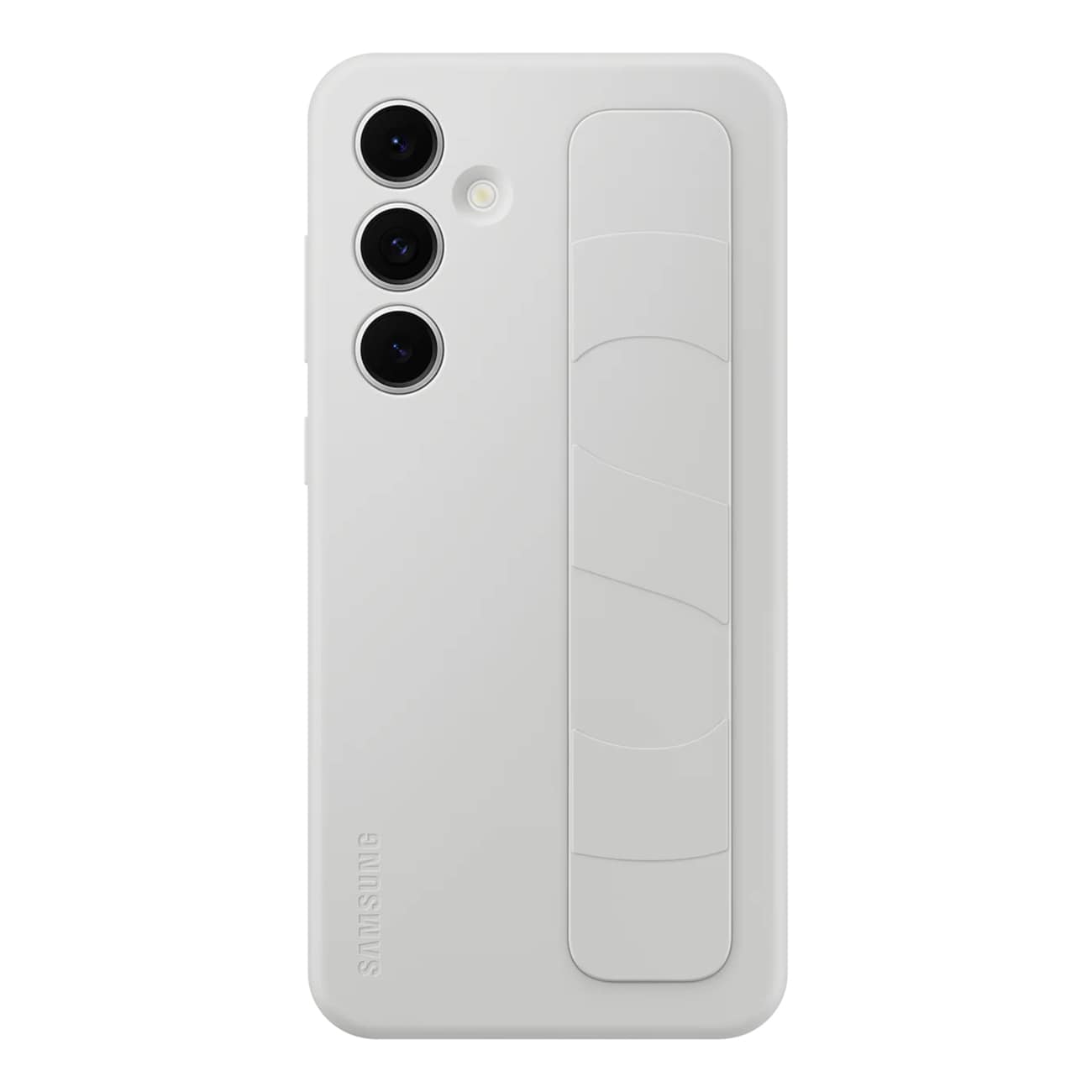 Samsung Standing Grip Case EF-GS921CLEGWW med holder / stativ til Samsung Galaxy S24 FE - grå