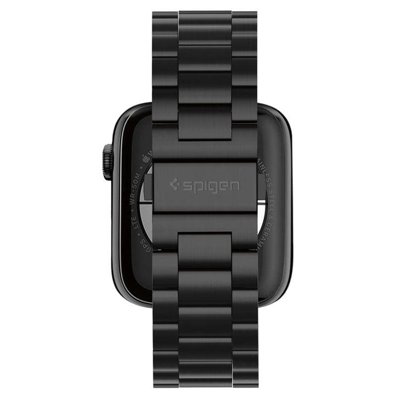 Spigen Modern Fit-bånd til Apple Watch 4 / 5 / 6 / 7 / 8 / SE / Ultra (42/44/45/49 mm) - Sort