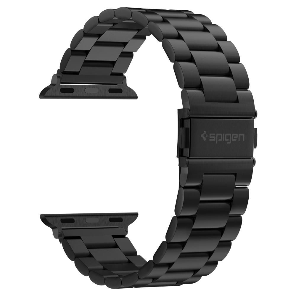 Spigen Modern Fit-bånd til Apple Watch 4 / 5 / 6 / 7 / 8 / SE / Ultra (42/44/45/49 mm) - Sort