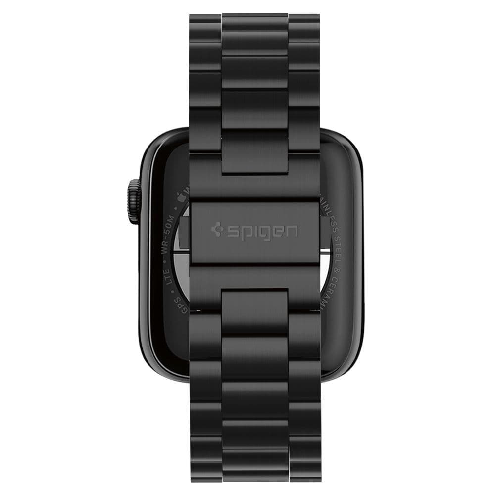 Spigen Modern Fit-bånd til Apple Watch 4 / 5 / 6 / 7 / 8 / SE / Ultra (42/44/45/49 mm) - Sort