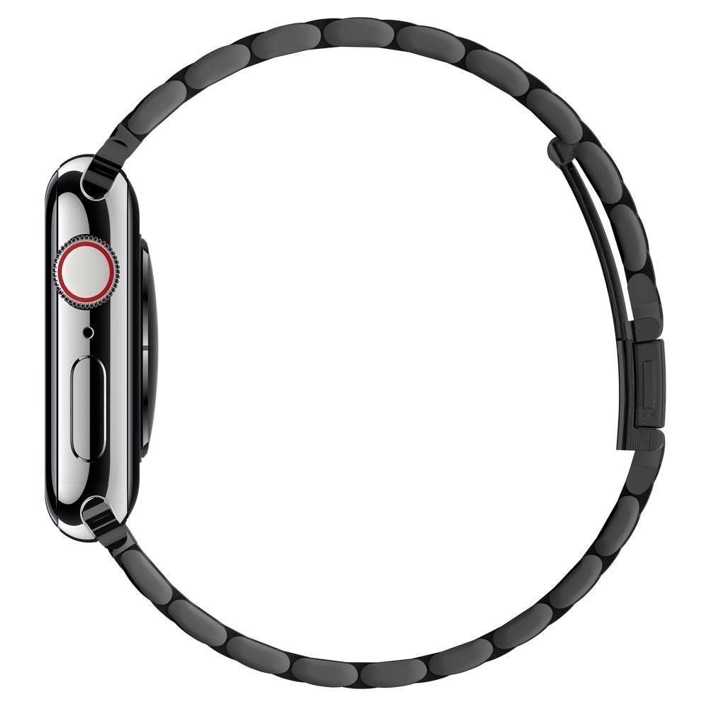 Spigen Modern Fit-bånd til Apple Watch 4 / 5 / 6 / 7 / 8 / SE / Ultra (42/44/45/49 mm) - Sort