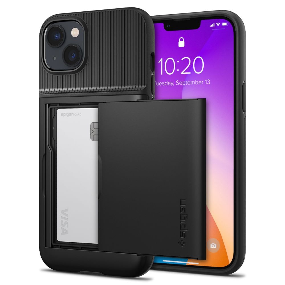Spigen Slim Armor CS-etui til iPhone 14 Plus - Sort
