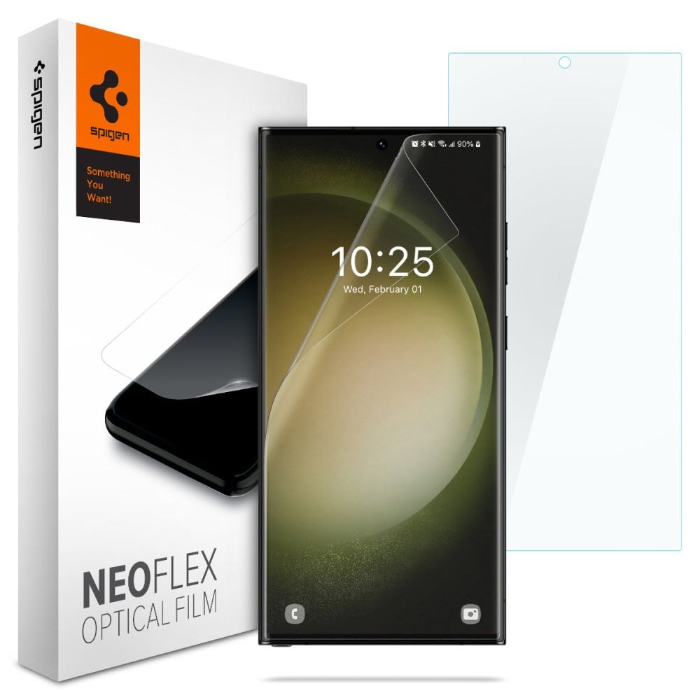 Spigen Neo Flex Hydrogel Film til Samsung Galaxy S23 Ultra - 2 stk.