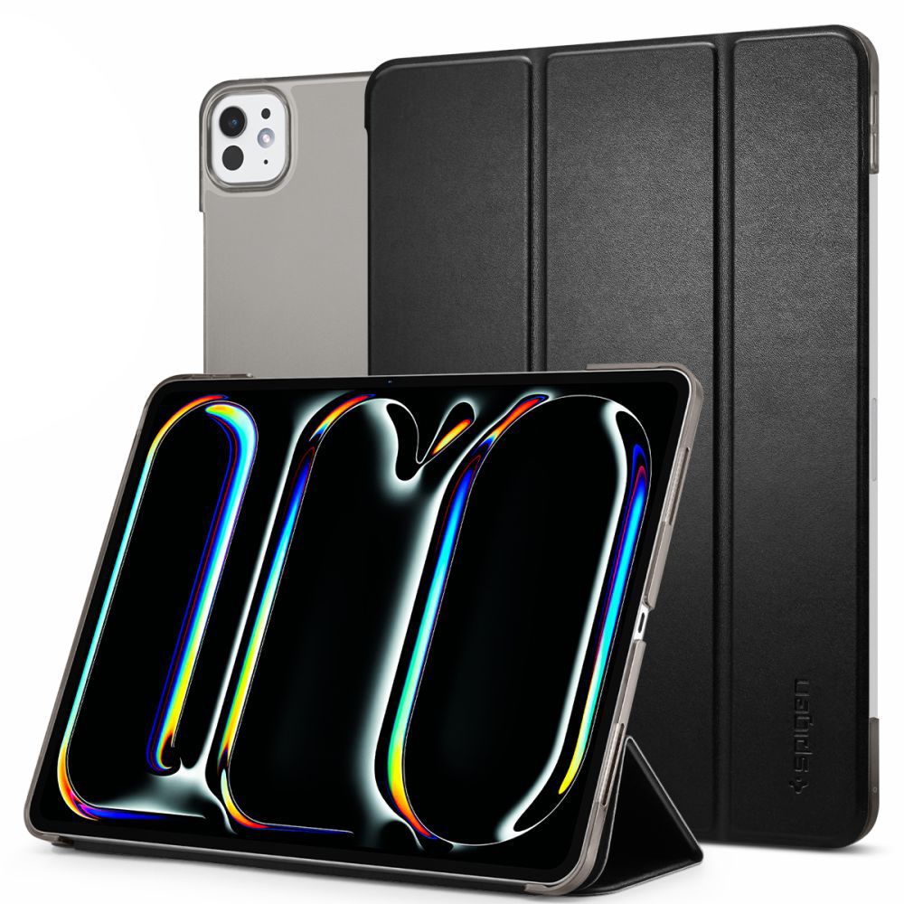 Spigen Smart Fold iPad Pro 11" 2024-etui - sort