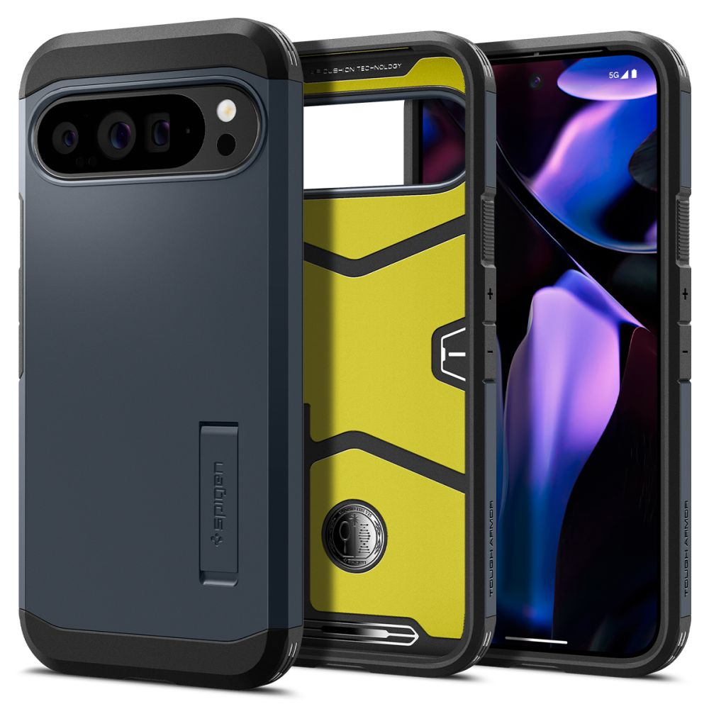 Spigen Tough Armor-etui til Google Pixel 9 Pro XL - grafit