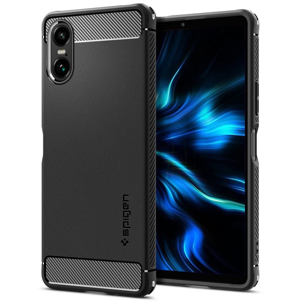 Spigen Robust panseretui til Sony Xperia 10 VI - mat sort
