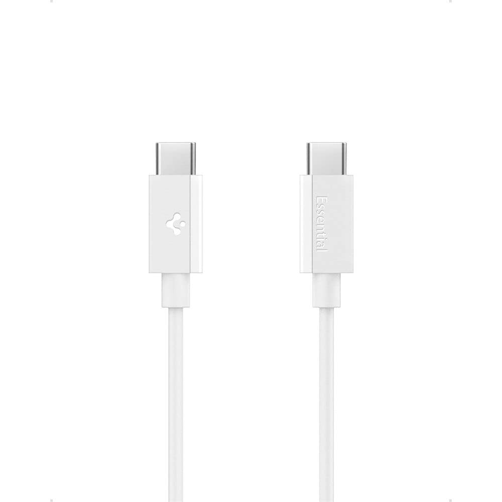 Spigen EB6010CC USB-C-kabel 60W 100 cm - Hvid