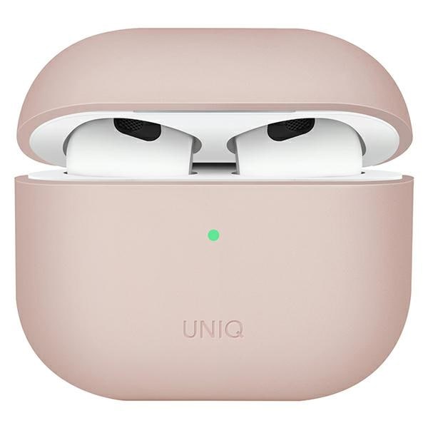 Uniq Lino silikoneetui til AirPods 3 - pink
