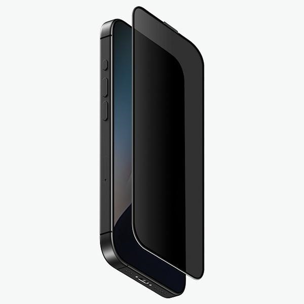 Uniq Optix Privacy hærdet glas med privatlivsapplikator til iPhone 16 Pro Max