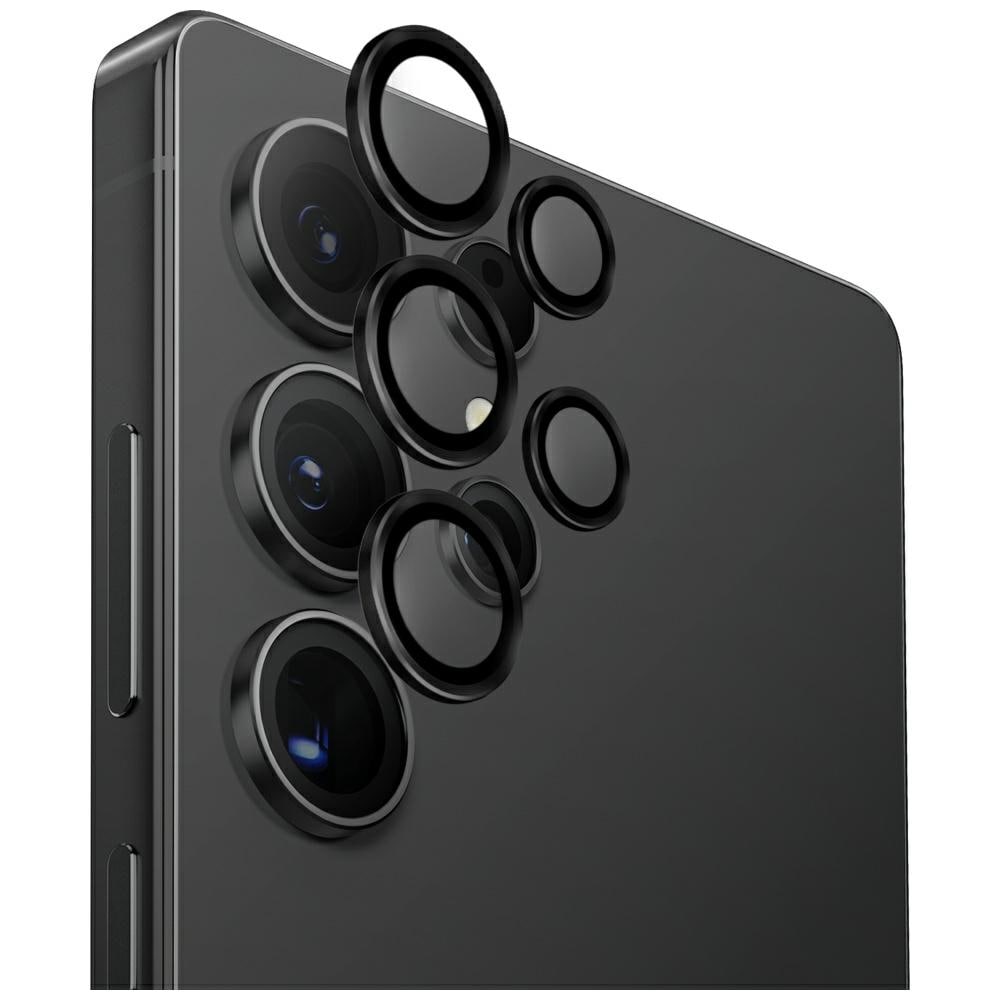 Uniq Optix-kameralinse i aluminium til Samsung Galaxy S25 Ultra - Sort