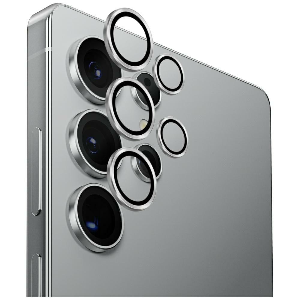 Uniq Optix-kameralinse i aluminium til Samsung Galaxy S25 Ultra - Sølv