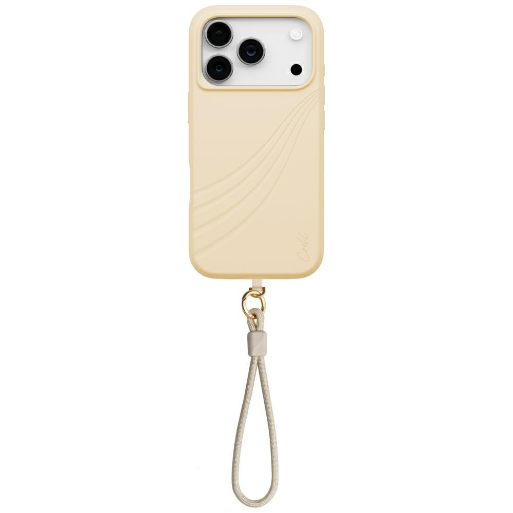 Uniq Coehl Serina Etui til iPhone 17 Pro Magnetisk opladning - Beige