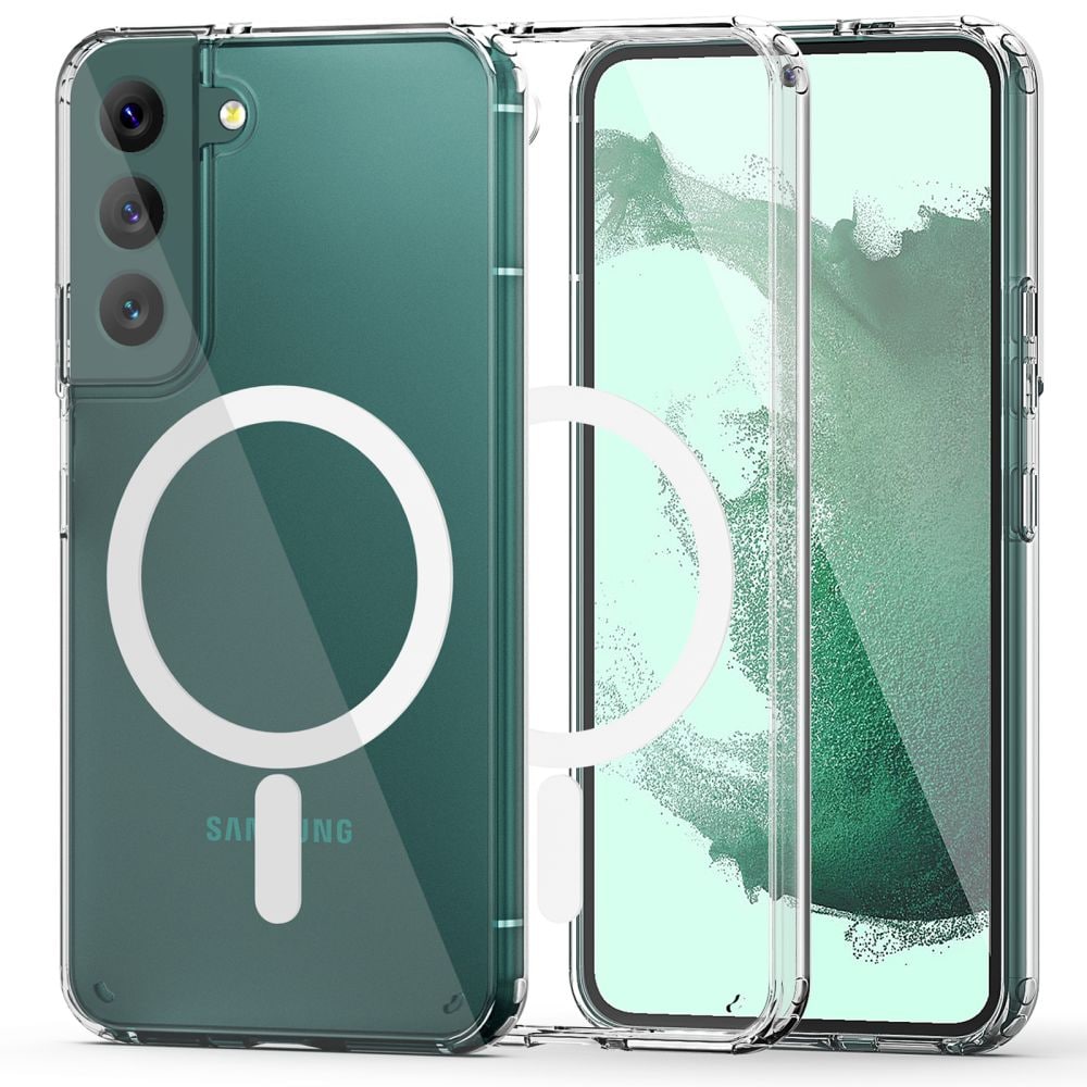 Tech-Protect FlexAir Hybrid MagSafe-etui til Samsung Galaxy S22 - Klar